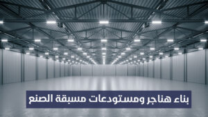 بناء هناجر ومستودعات مسبقة الصنع