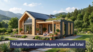 لماذا تُعد المباني مسبقة الصنع صديقة للبيئة؟