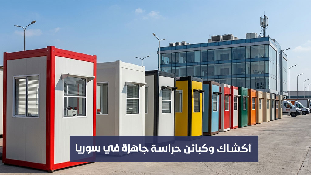 أكشاك وكبائن حراسة جاهزة في سوريا